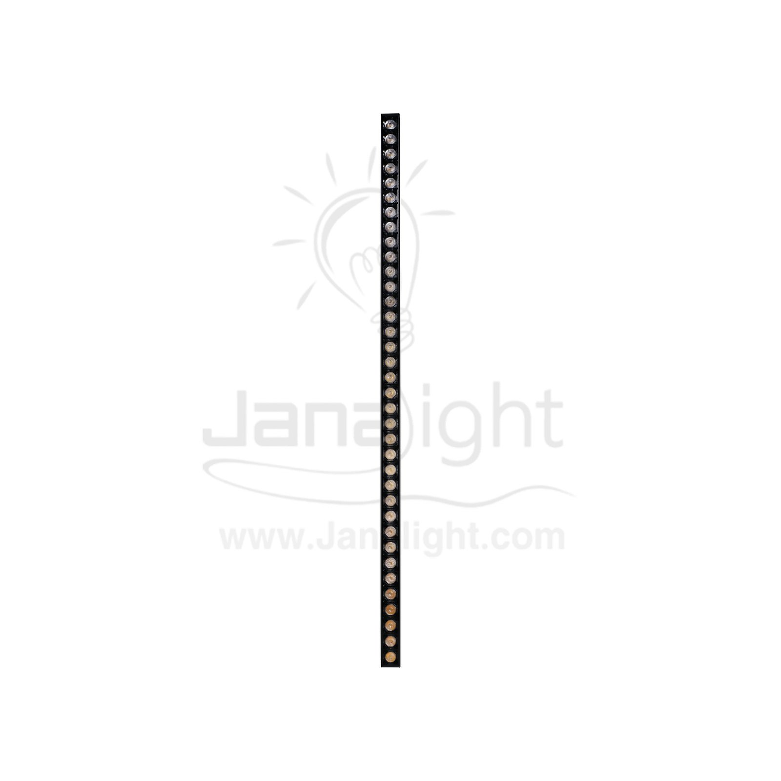 كشاف مجناتك اسود بروفايل مستطيل 30عدسة 30 وات 54.5سم وورم Jn-Y5-20Gs-30 جنى لايت Magnetic Track Light 30 Lens 30W Warm Black