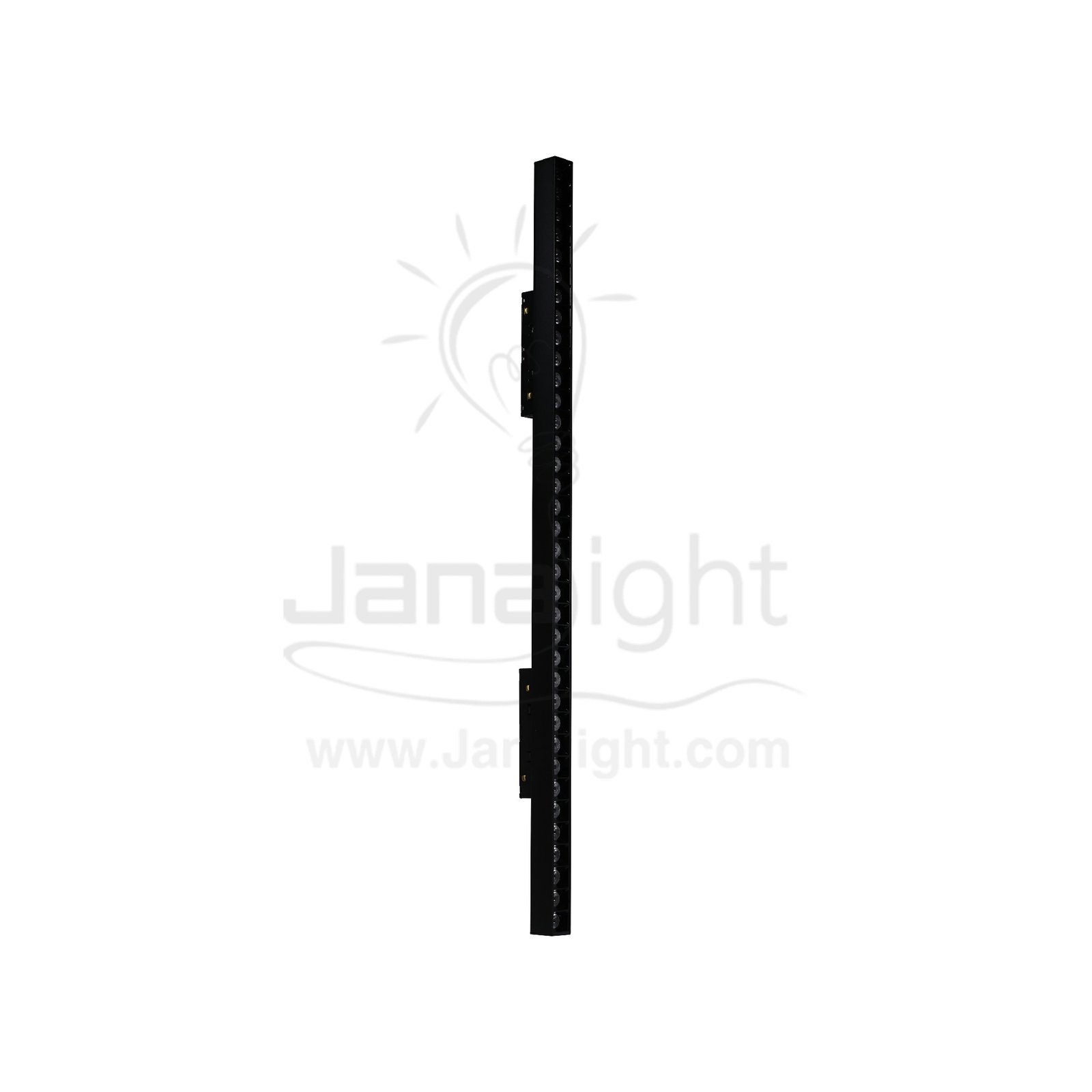 كشاف مجناتك اسود بروفايل مستطيل 36 عدسة 36 وات 65 سم ابيض جنى لايت Rectangular magnetic light black body color white 36W 65cm