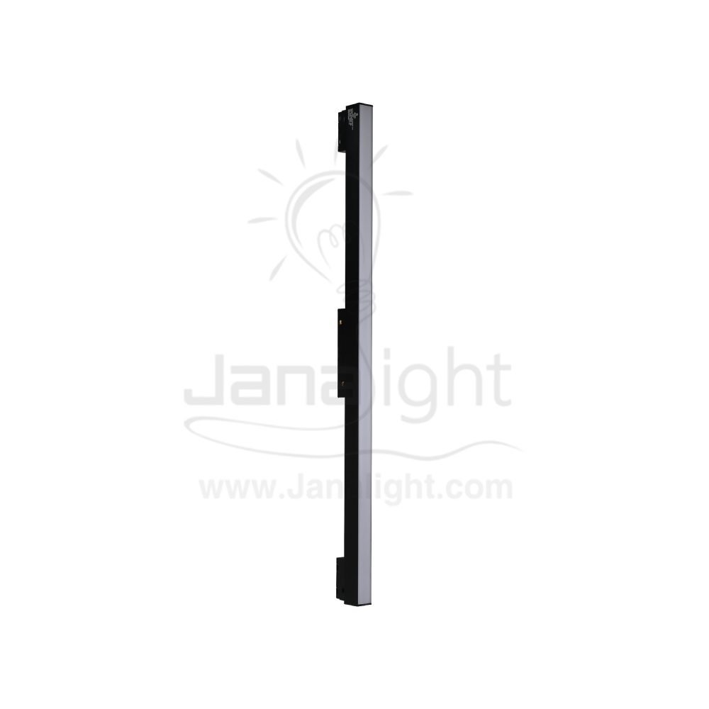 كشاف مجناتك اسود بروفايل مستطيل مسنفر 24وات 60سم وورم JN-Y4-20FG-60 جنى لايت Magnetic linear diffused 24w 60cm warm black