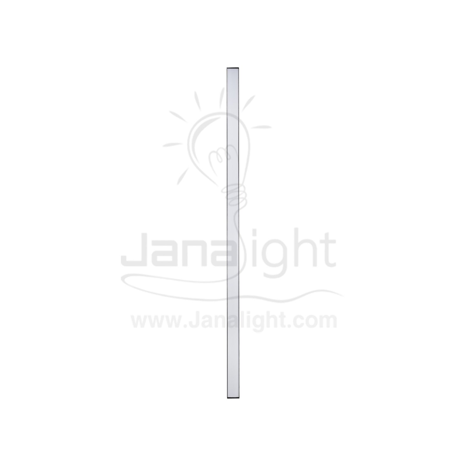 كشاف مجناتك اسود بروفايل مستطيل مسنفر 24وات 60سم ابيض JN-Y4-20FG-60 جنى لايت Magnetic linear diffused 24w 60cm white black