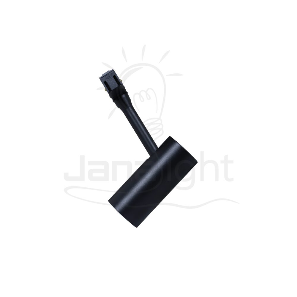 كشاف مجناتك اسود تراك اسطواني 7 وات 48VDC كول جنى لايت Cylinder track magnetic light black body color cool 7W