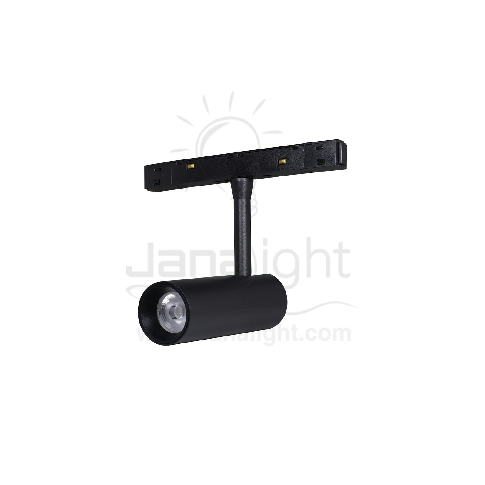 كشاف مجناتك اسود تراك اسطواني 12وات V-DC48 كول JN-Y5-GD40/120 جنى لايت Magnetic track light cylindrical 12w cool black 16511048(1)