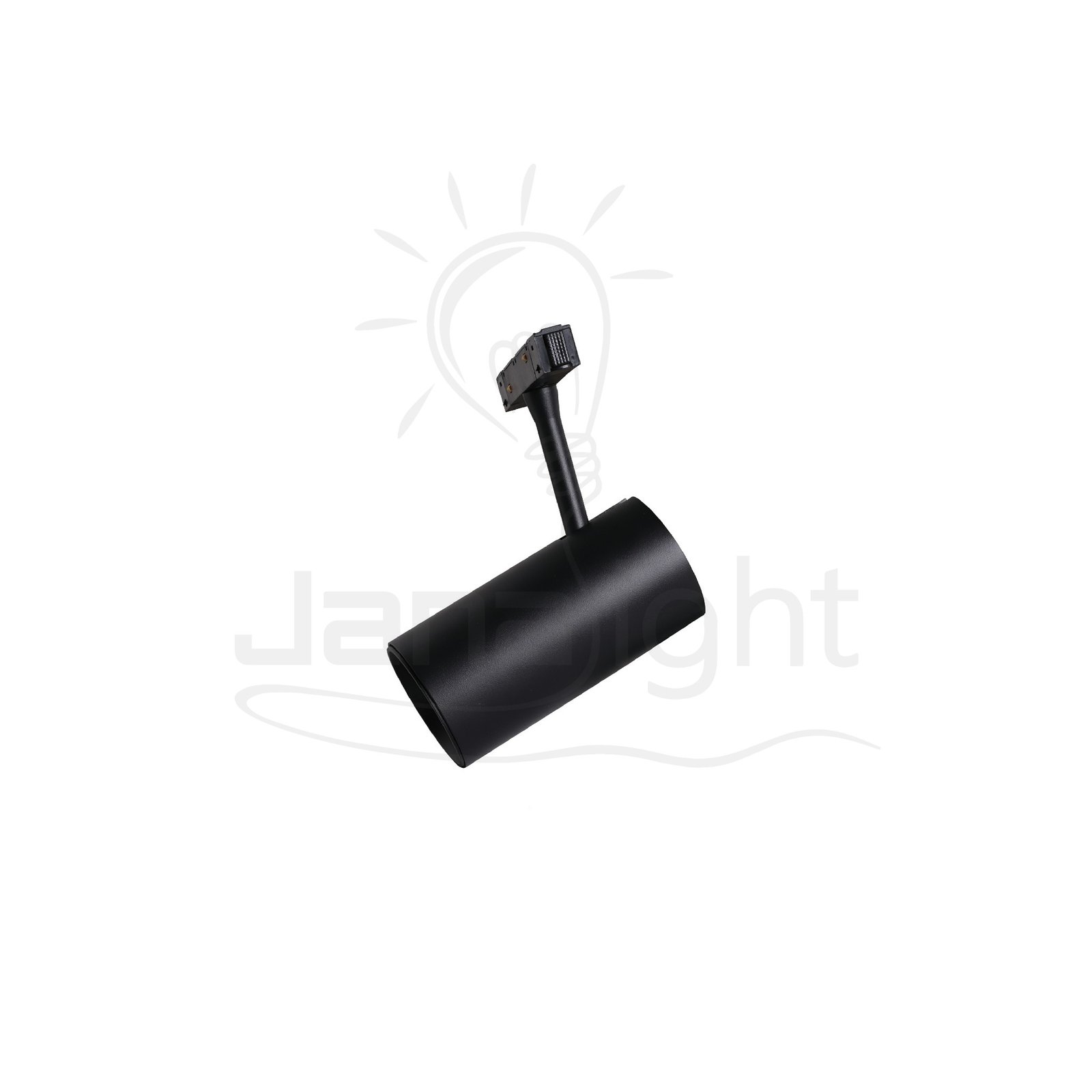 كشاف مجناتك اسود تراك اسطواني 25وات V-DC48 ابيض JN-Y5-GD66/130 جنى لايت cylindrical tiltable magnetic light black body color white 25W