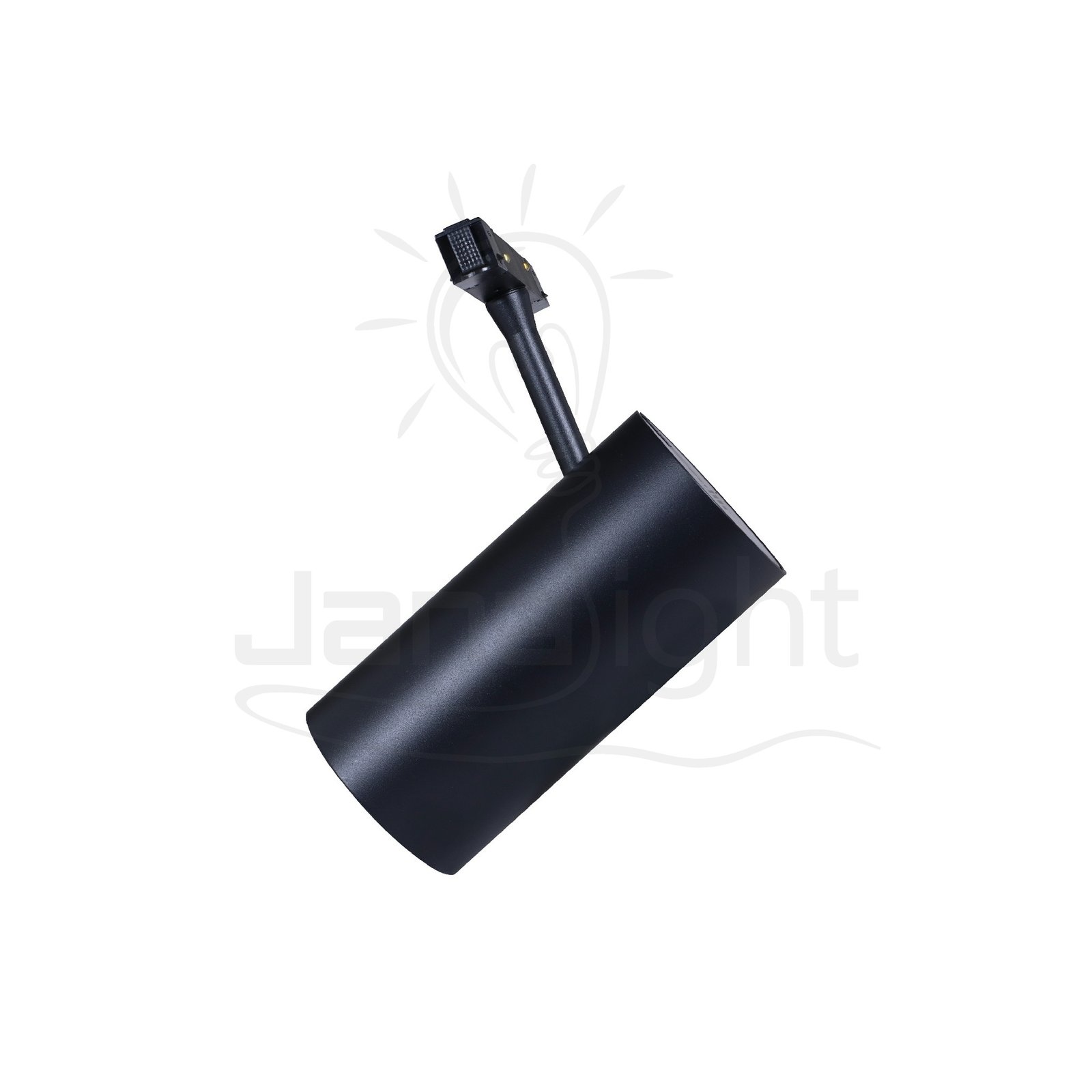 كشاف مجناتك اسود تراك اسطواني 30 وات 48VDC ابيض جنى لايت Cylinder track magnetic light black body color white 30W