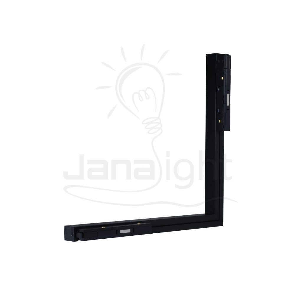 كشاف مجناتك اسود بروفايل مستطيل مسنفر L زاوية 32*30 سم 25 وات وورم جنى لايت Rectangular magnetic light black body color warm light 25W L shape