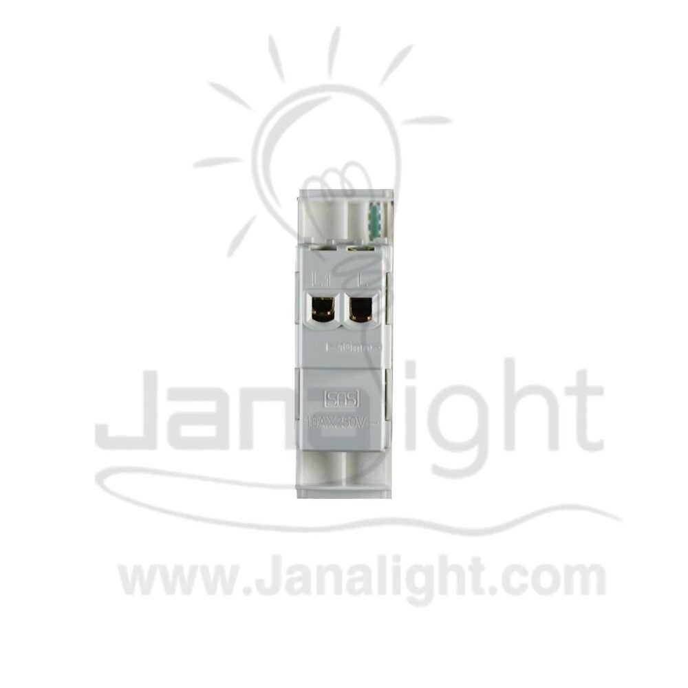 مفتاح مفرد 16A ابيض 22مم نوفو one way switch nuovo white