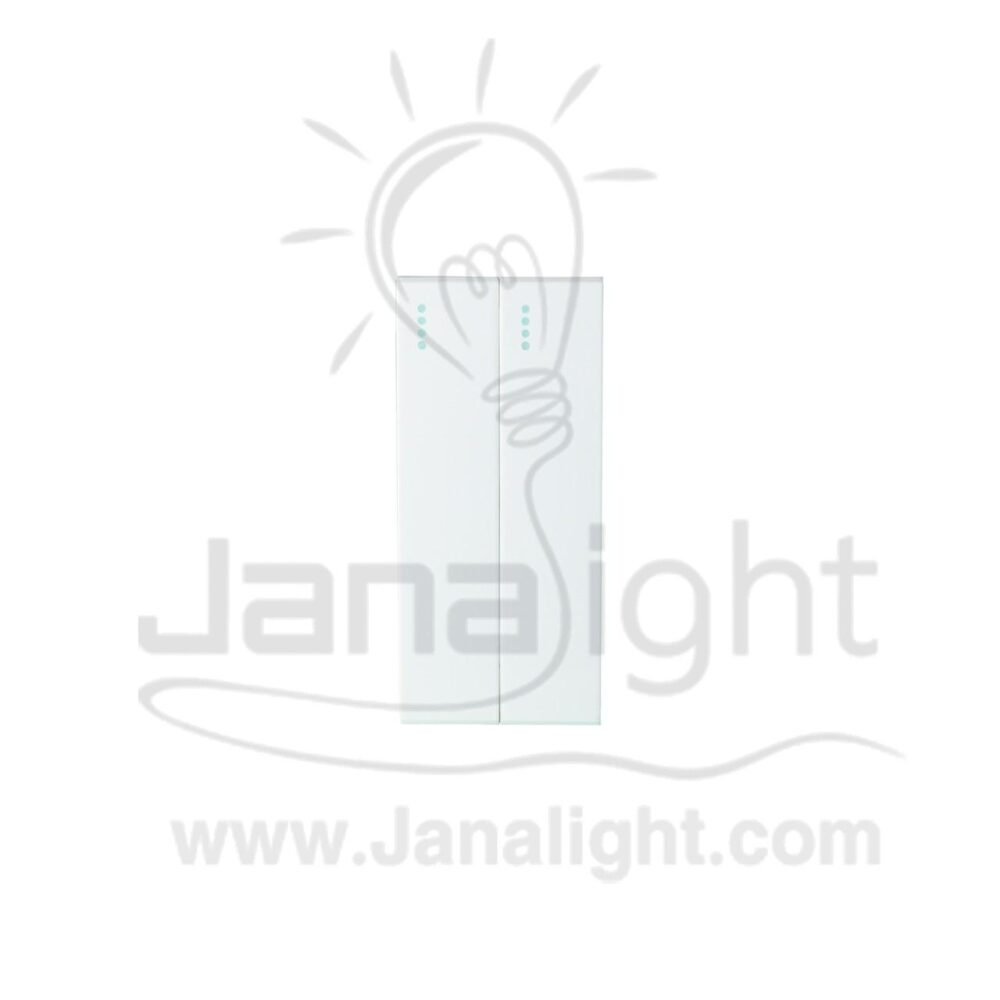 مفتاح مجوز 16Aابيض 33مم نوفو White double one-way switch sas Nuovo