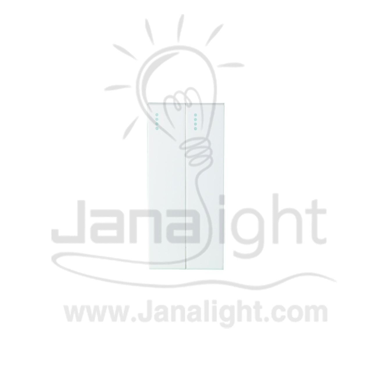 مفتاح مجوز 16Aابيض 33مم نوفو White double one-way switch sas Nuovo