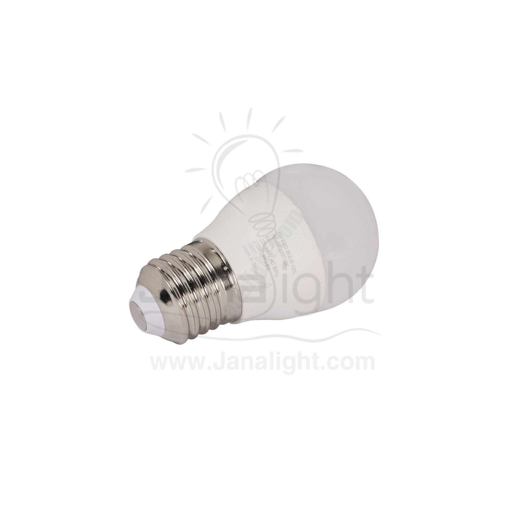 لمبة بولة باناسونيك لد 3 وات ابيض مسنفرة M08037-EX LED bulb 3 watt white panasonic M08037-EX