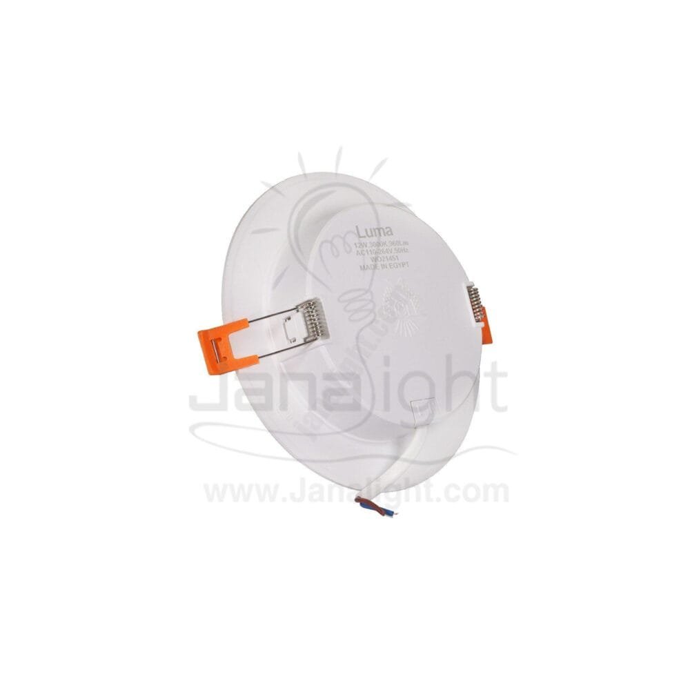 سبوت بانيل مدور 12 وات وورم السويدي Spotlight panel Elsewedy 12watt warm