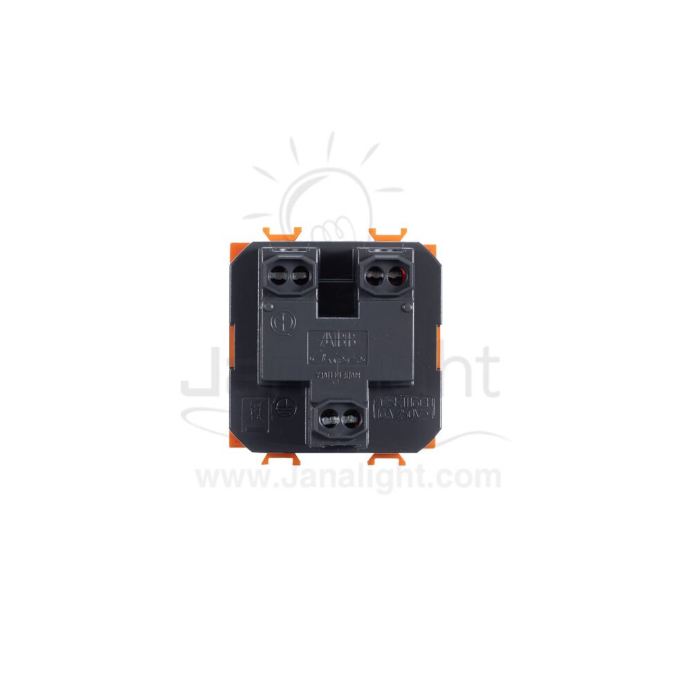 بريزة مجوفة 16 امبير برتقالي ABB 1116 ABB orange schuko german standard socket 16 Amp