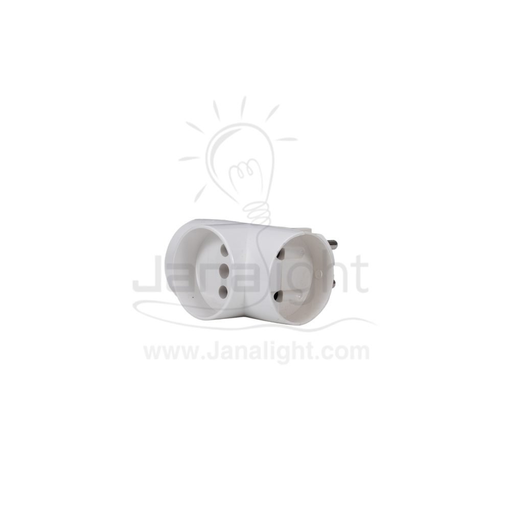 مشترك مجوف 3 عين بدون سلك حائطي Extension plug outlet 3 sockets 183042(1)