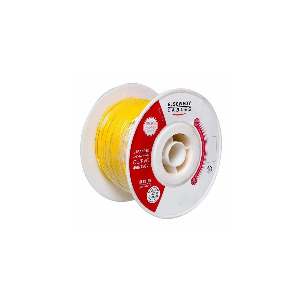 سلك سويدي 4 مل معزول بالنتر Elsewedy Copper Wire Insulated 4 Ml