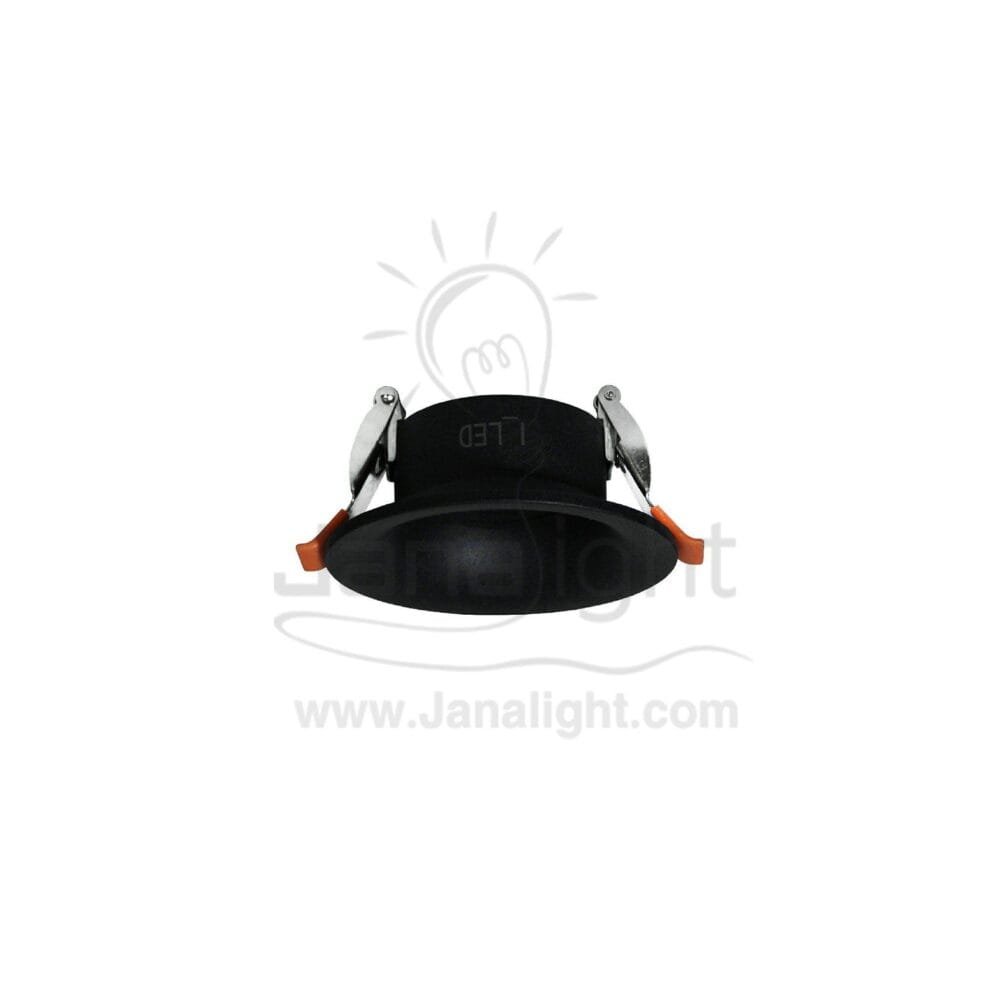 سبوت لايت فارغ مجوف 7.5 سم اسود Hallowed Black 7,5 SpotLight Frame