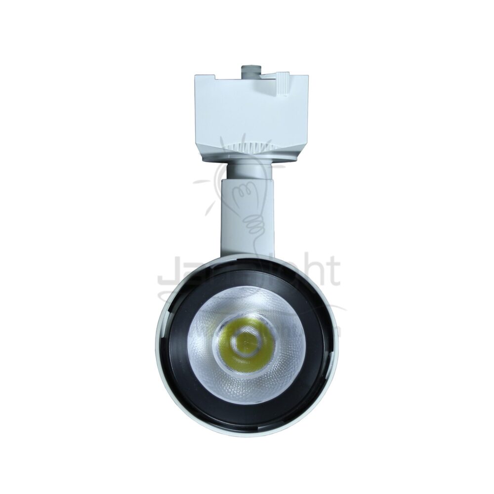 فريم سبوت تراك 30 وات ابيض ابيض بريق BQ19-15 White White 30 Watt Bareeq Track Light Spot