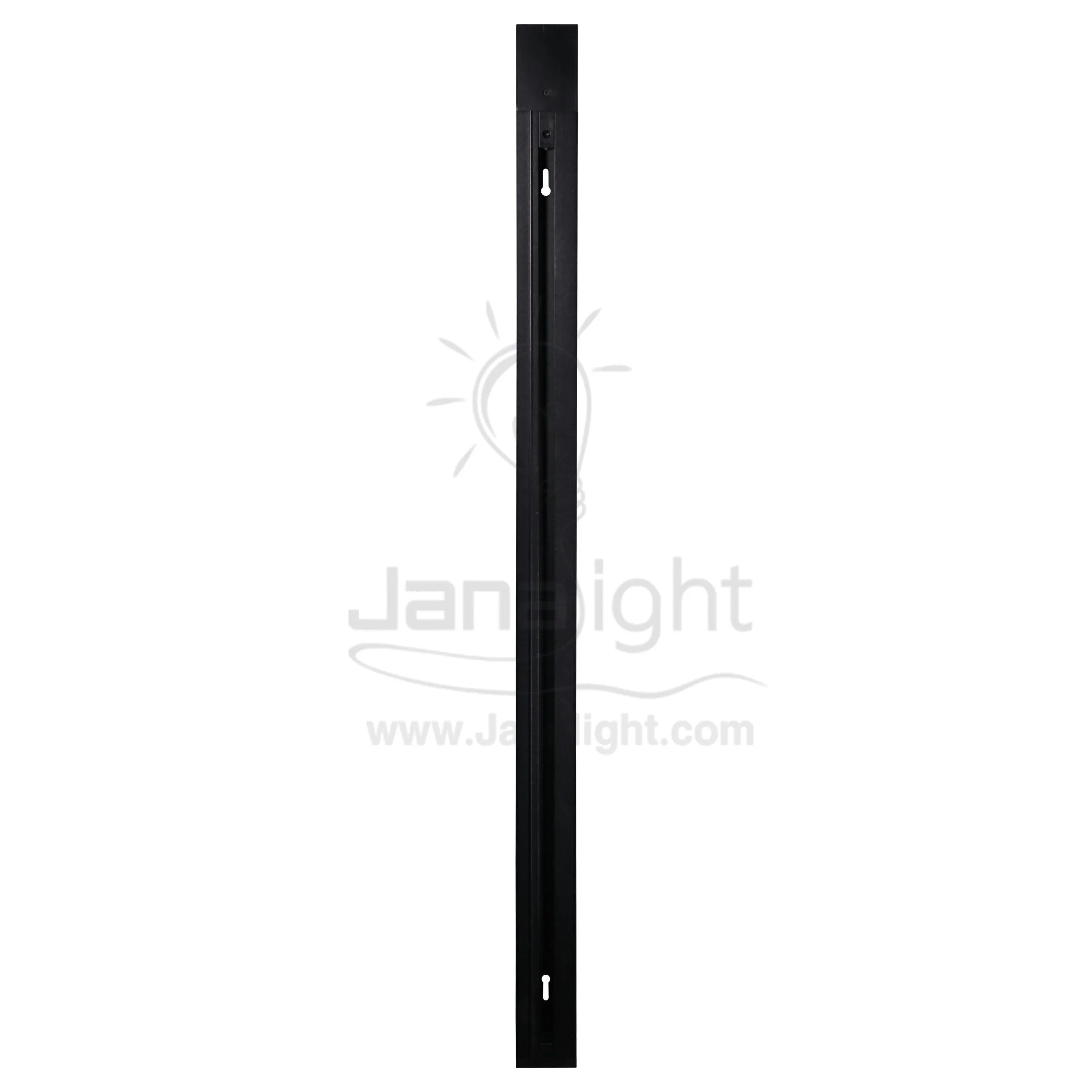 سبوت لايت تراك عود سبوتات تراك 2 متر داخل اسود Black Track Light Rail Inside 2M