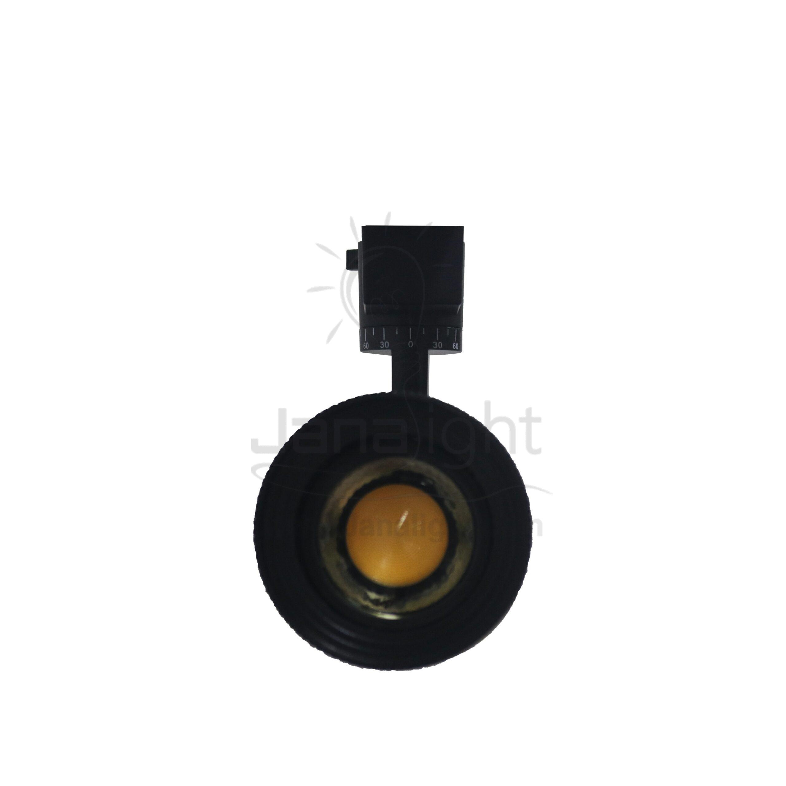 سبوت لايت تراك سبوت تراك 30 وات زووم عدسة اسود وورم QY58A Black Warm 30 Watt Zoom Lense Track Light Spot