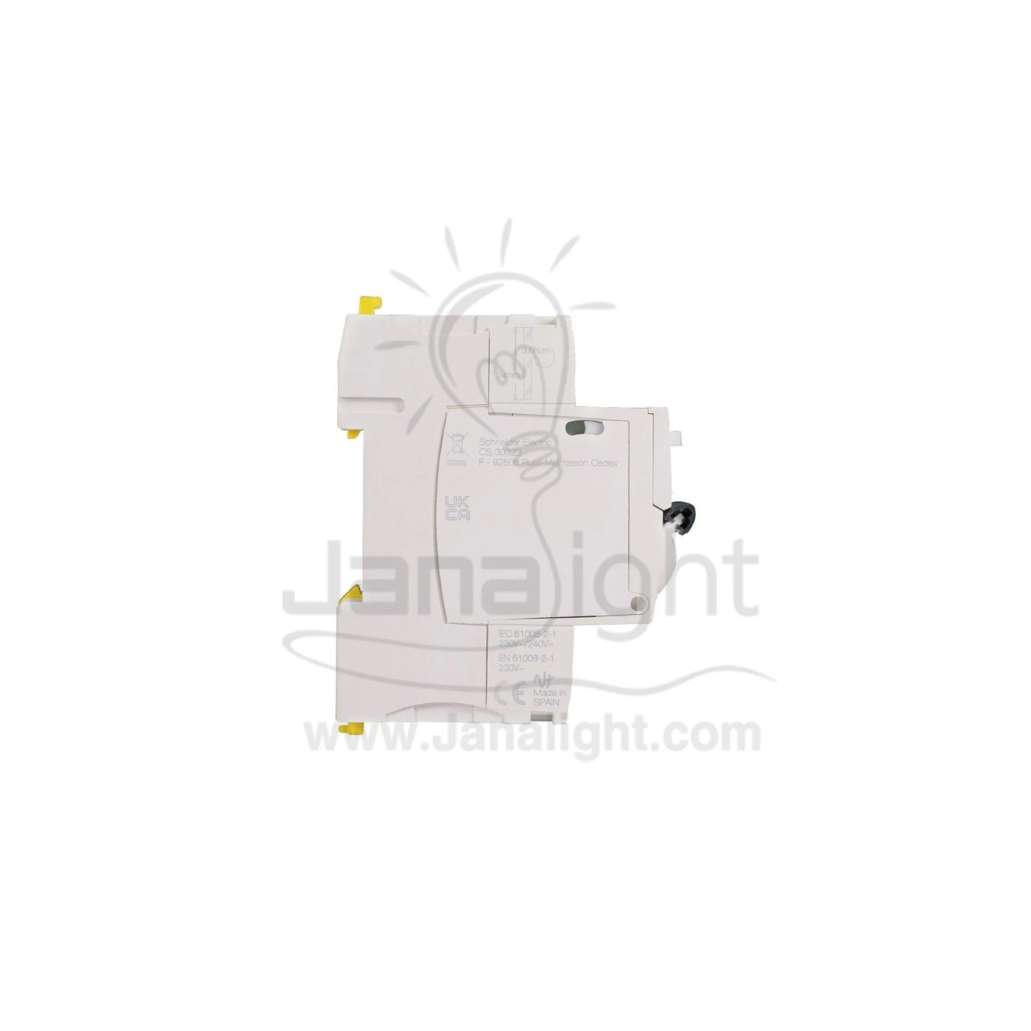 مفتاح مفتاح ايرث ليكدج شنايدر / 2 بول /100/امبير /30 امبير Acti9 103075824