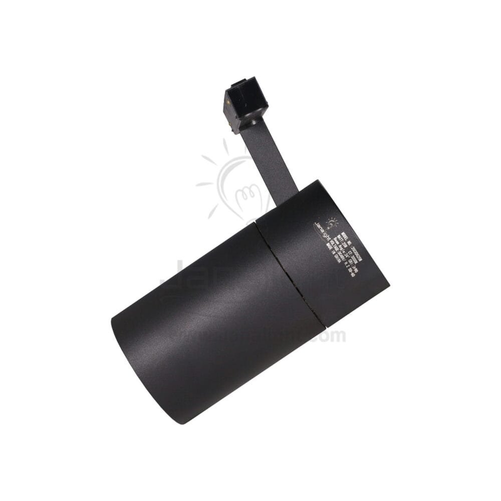 كشاف تراك لايت ماجنتك اسود اسطواني 25 وات جنى لايت JN-737 وورم V-DC48 عدسة magnetic track spotlight cylindrical 25 watt black warm