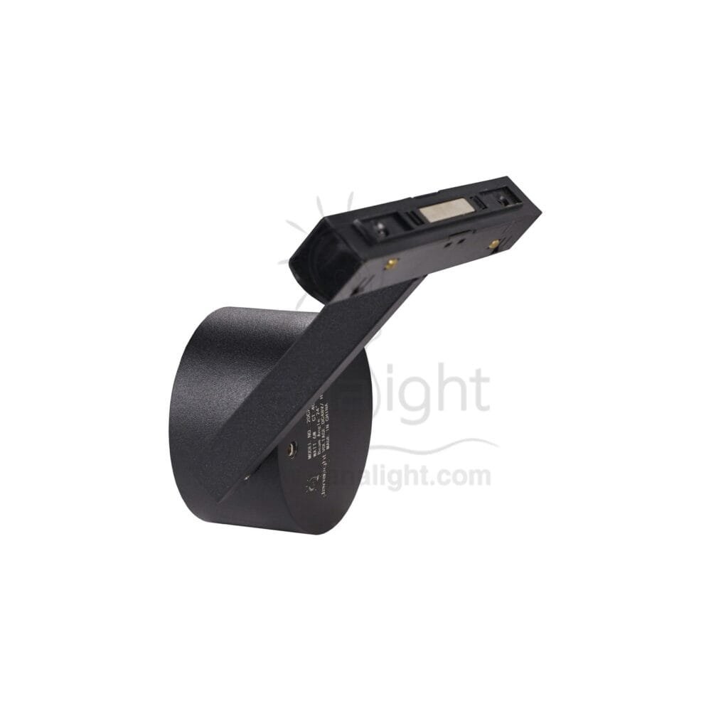 كشاف تراك لايت ماجنتك اسود دائري عدسات 6 وات جنى لايت 6عدسة JN-733 كول V-DC48 magnetic track spotlight cylindrical 6 watt black cool