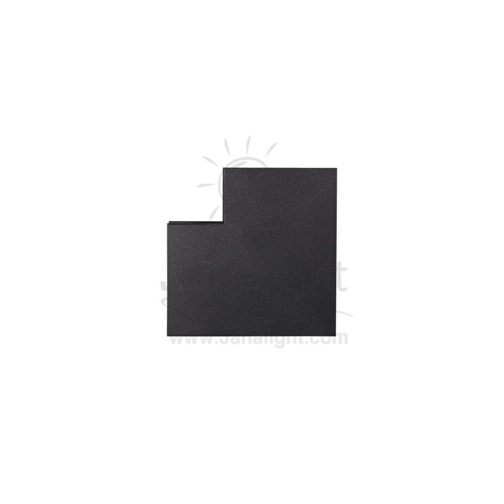 وصلة عود مجناتك لد زاوية راسي لطش اسود GN 724 جنى لايت Magnetic track light GN-724