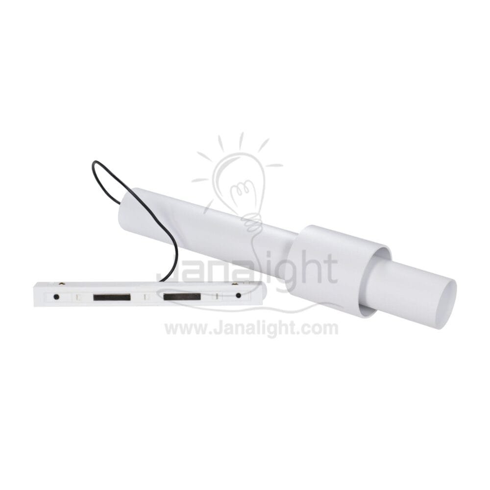 كشاف تراك لايت ماجنتك ابيض دلاية سلندر30سم 6وات V DC48 وورم FN 714 جنى لايت Track Profile Cylinder Pendant 6 watt white warm