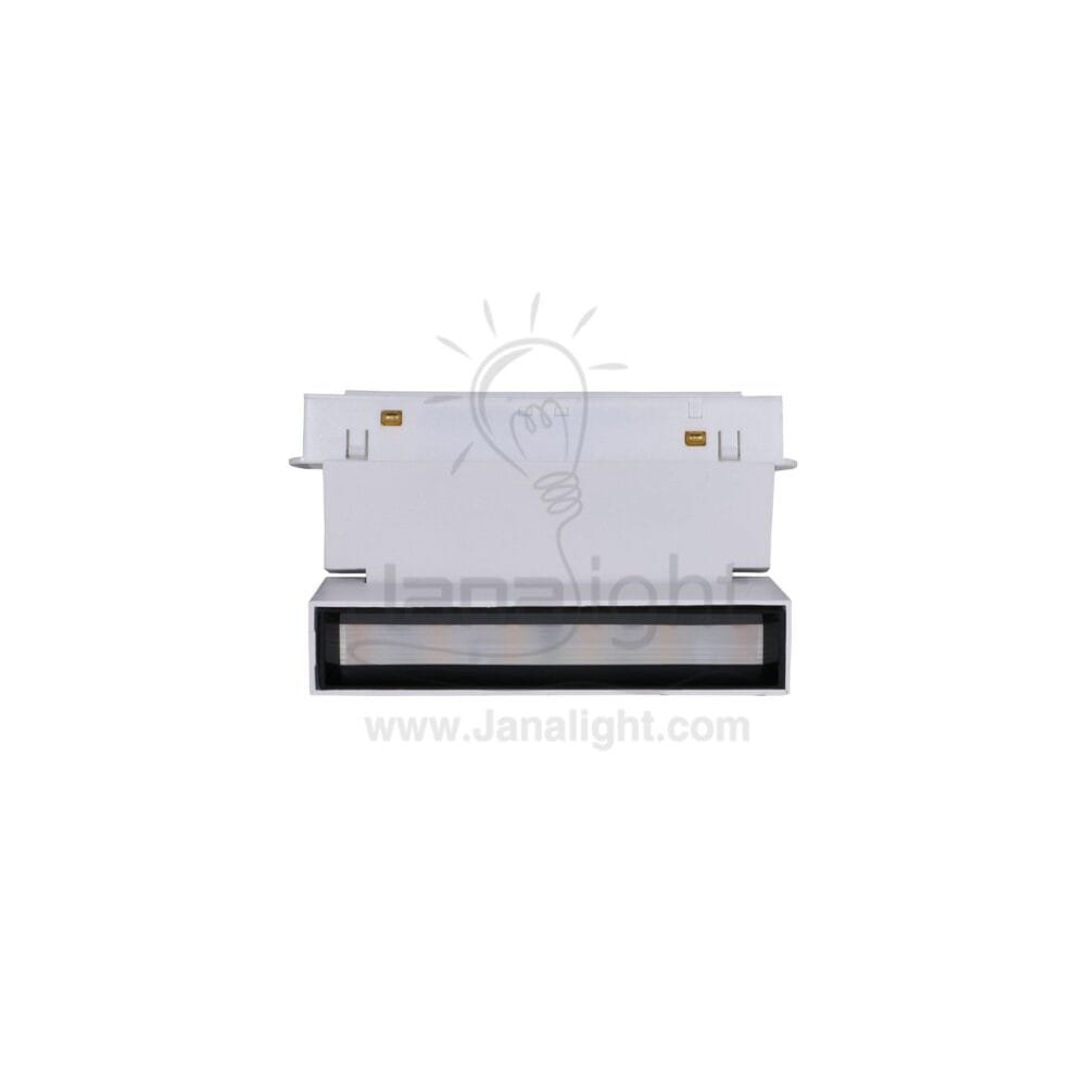 كشاف تراك لايت ماجنتك ابيض مستطيل متحرك مسنفر 6 وات 11.5سم V DC48 وورم JN 741 جنى لايت LED magnetic track moving 6 watt white warm