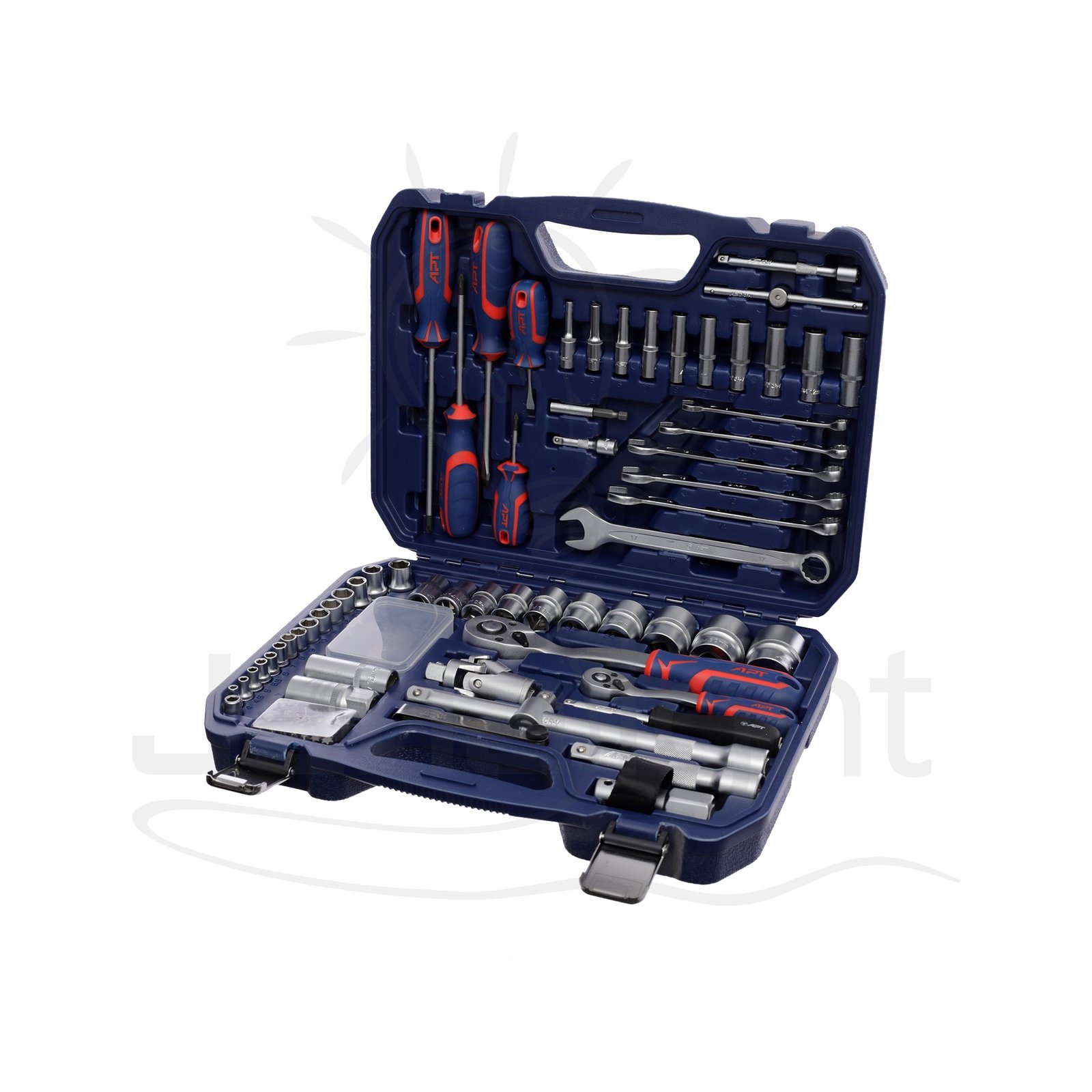 طقم لقم ومفكات 95 قطعة APTHT-Mech 121095 APTHT-Mech 121095 46-Piece Electronic Tool kit