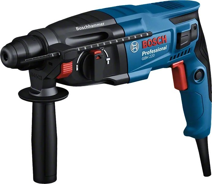 شاكوش تكسير/تخريم بوش GBH 220 الاحترافي - 720 واط Bosch GBH 220 professional hammer crusher - 720 watt