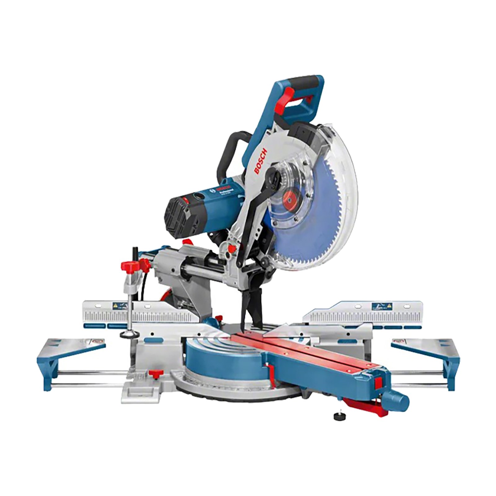 ديسك خشب 1800 وات 12 بوصة زاوية سحاب 45 يمين ويسار مع ليزر BOSCH 0601B23100 12 inch Sliding Mitre Saw 1800W 45 degree Right-Left with Laser BOSCH-0601B23100