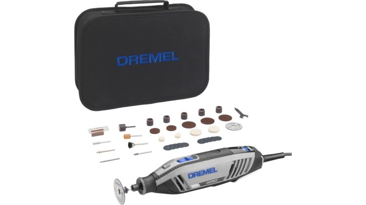 شنیور 175 وات و 45 قطعة اكسسوار وحقيبة قماش BOSCH F0134250JA Multi-Tool Rotary Drill 175W + 45 Accessories + Fabric Bag BOSCH-F0134250JA