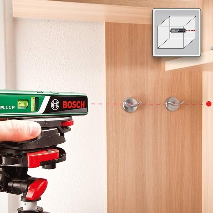 ميزان مياه و خط ليزر في مدي 5 متر او نقاط متقطعة في مدي 20متر Bosch 0603663300 - الصورة 4