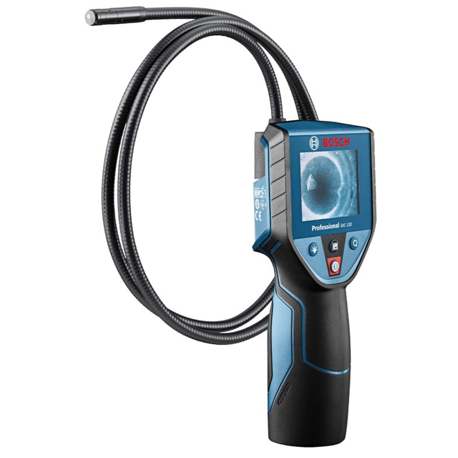 كاميرا استكشاف للمناطق الضيقة والتى يصعب الوصول اليها Bosch 0601241100 Bosch Inspection Camera – For Tight and Hard-to-Reach Areas-0601241100