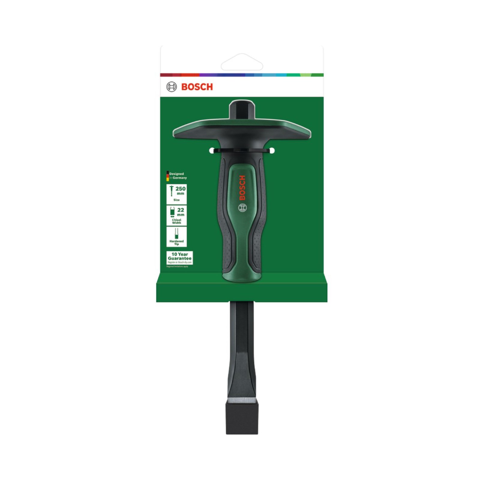 إزميل بوش المسطح 22-250 مم Bosch 1600A02ZA5 Bosch Flat Chisel 22 x 250mm – 1600A02ZA5