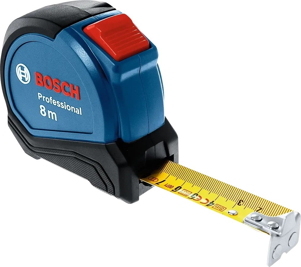 شريط قياس بوش 8 متر × 27 مم اتجاهين Bosch Tape Measure 8M X 27Mm Two Way Tape