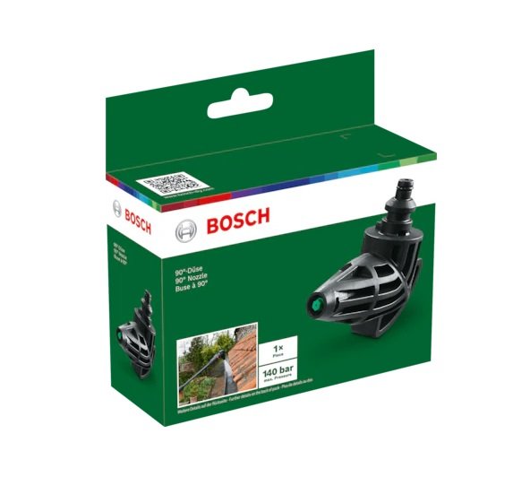 فوهة لتنظيف الأماكن التى يصعب الوصول اليها بزاوية 90 درجة F016.800.581 بوش Nozzle for cleaning hard-to-reach areas at 90-degree angle F016.800.581 Bosch