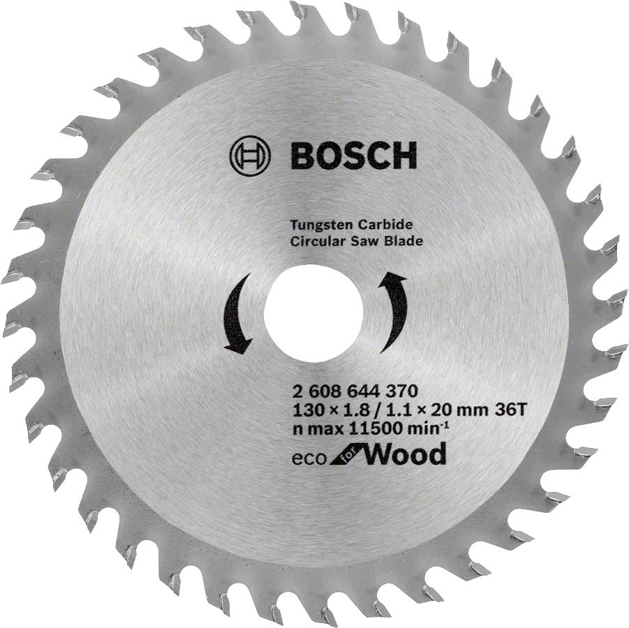 صينية منشار 7.25 بوصة للخشب 40 سنة ايكولاين P 2608.644.399 بوش Bosch Ecoline Circular Saw Blade For Wood, 7.25&Quot;, 40T – Part No: 2608.644.399