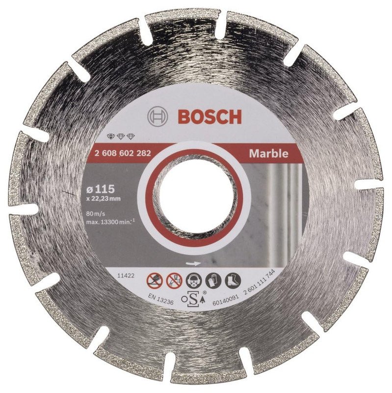 قرص ألماس للرخام 115 مم (4.5 بوصة) - بوش Diamond disc for marble 115 mm (4.5 in) - Bosch