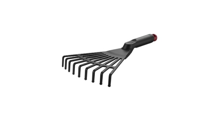 مشط فولاز يدوي لتهوية التربة وإزالة الحشائش والأحجار الصغيرة P06008B5500 بوش Bosch Garden Hand Cultivator — For Aerating Soil, Weeding &Amp; Removing Small Stones
