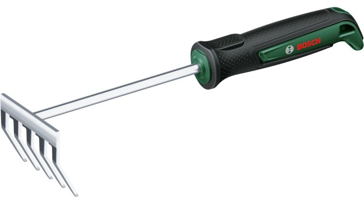 مشط فولاز يدوي للتربة وإزالة الحشائش والأحجار الصغيرة P06008B5700 بوش Bosch Hand Rake — For Weeding, Loosening Soil & Removing Small Stones