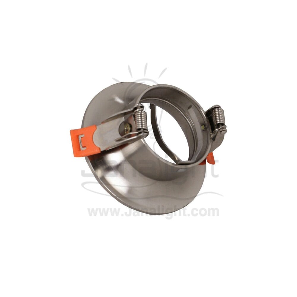 سبوت لايت فارغ مجوف 7.5 سم فضي مط Hallowed Matt Silver 7,5 SpotLight Frame