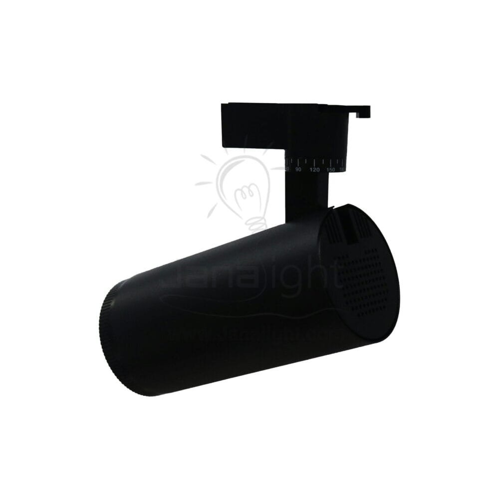 سبوت لايت تراك سبوت تراك 30 وات زووم عدسة اسود وورم QY58A Black Warm 30 Watt Zoom Lense Track Light Spot