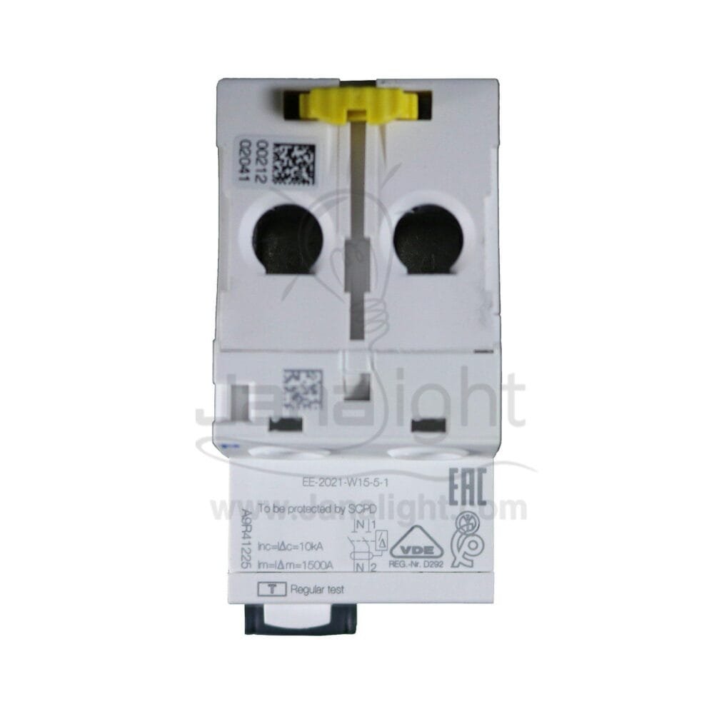 مفتاح مفتاح ايرث ليكدج شنايدر / 2 بول /63 /امبير /30مل ACTI9 103075778