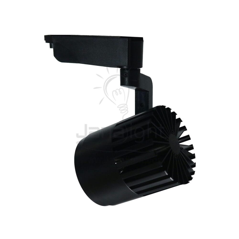سبوت لايت تراك سبوت تراك 30 وات اسود وورم جنى لايت GD075 Black Warm 30 Watt JANALIGHT Track Light Spot