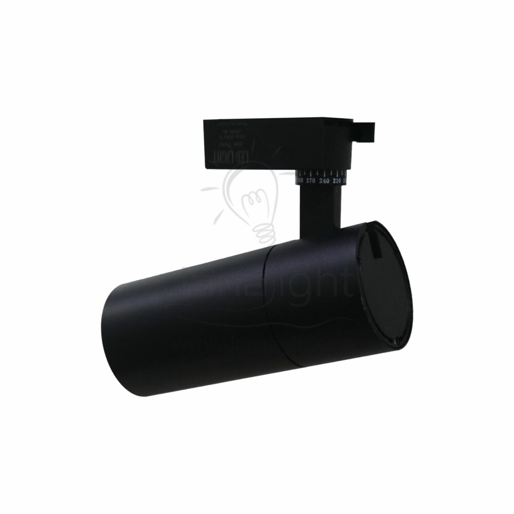 سبوت لايت تراك سبوت تراك 36 وات اسود وورم اسطواني LED LIGHT-018 Black Warm Cylinder 36 Watt Track Light Spot