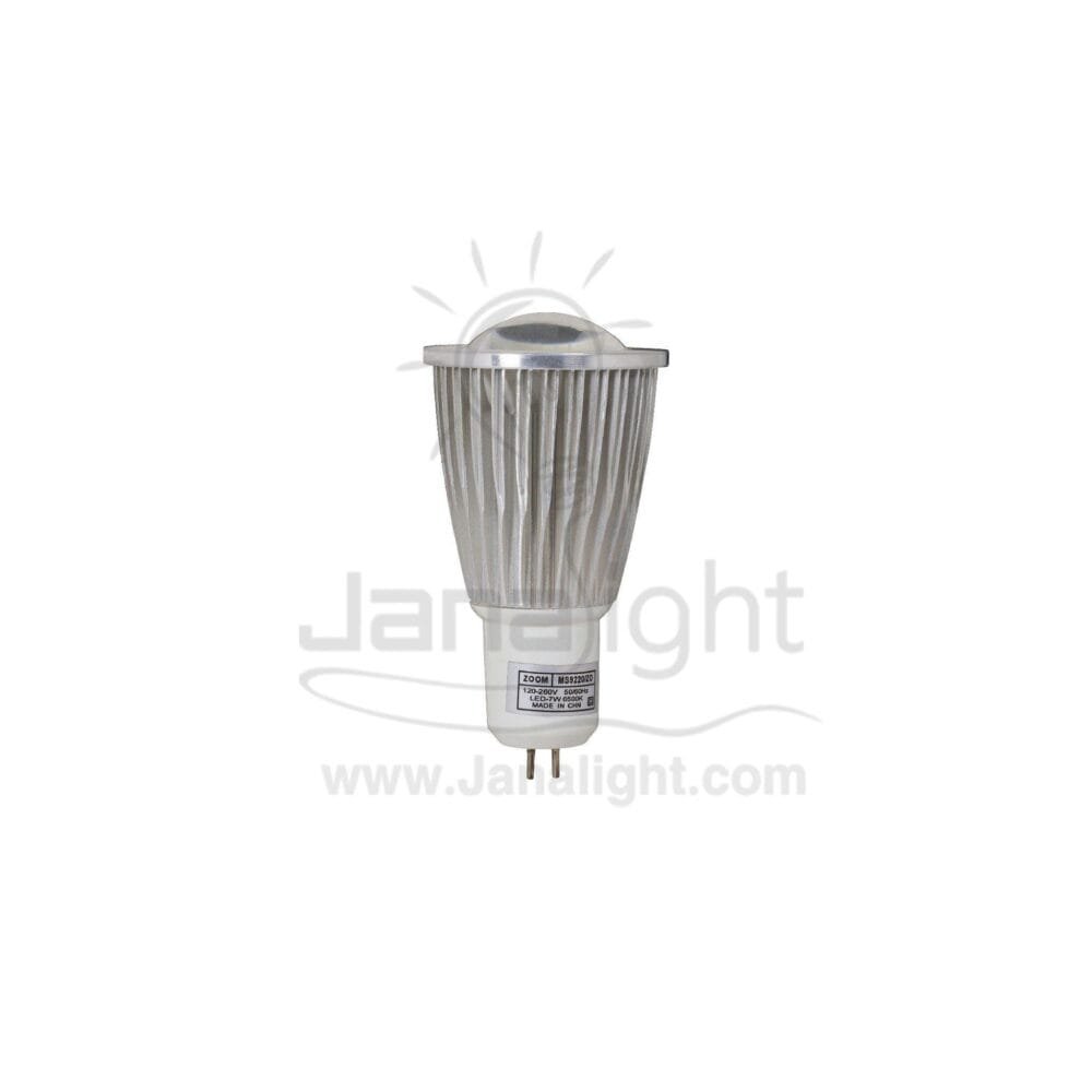 لمبة سبوت شريحة 5 وات ابيض بالعدسة LED spot lamp 5 watt white MEC