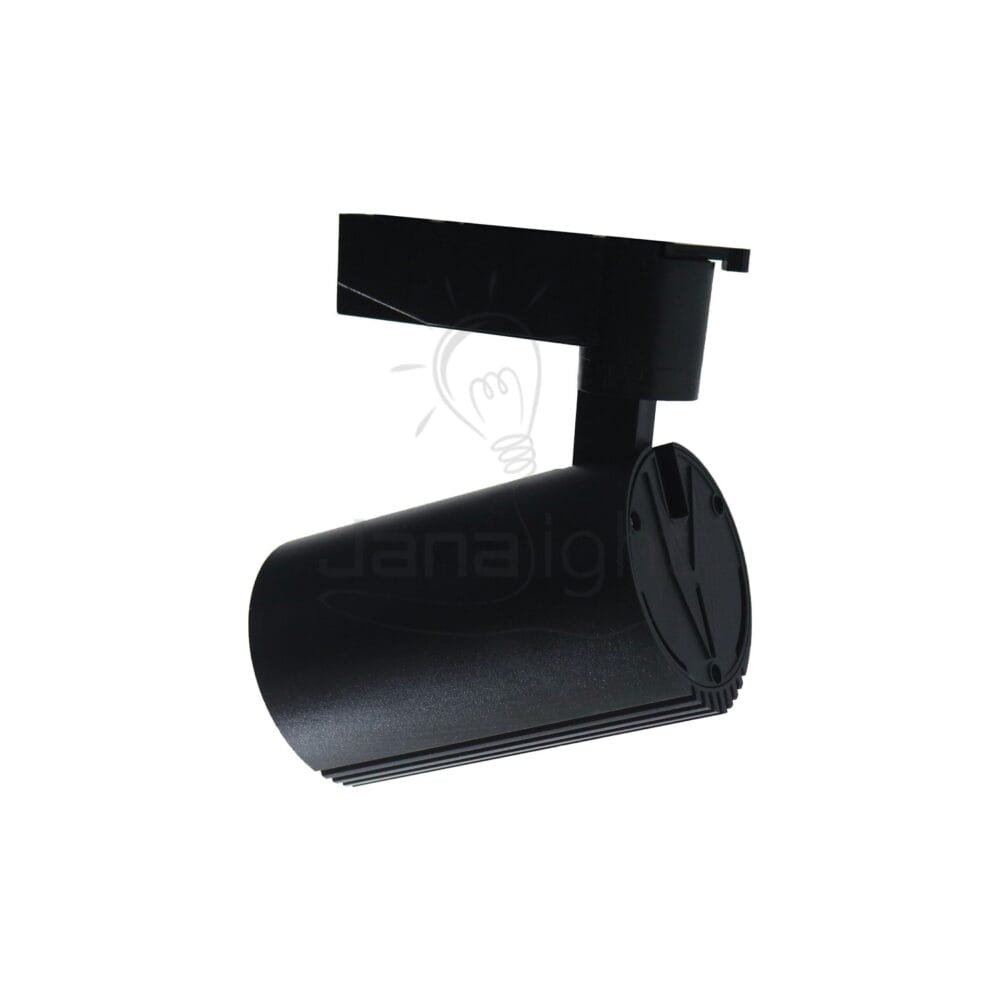 سبوت لايت تراك سبوت تراك 30 وات اسود كوول جنى لايتLS001 Black Cool 30 Watt JANALIGHT Track Light Spot