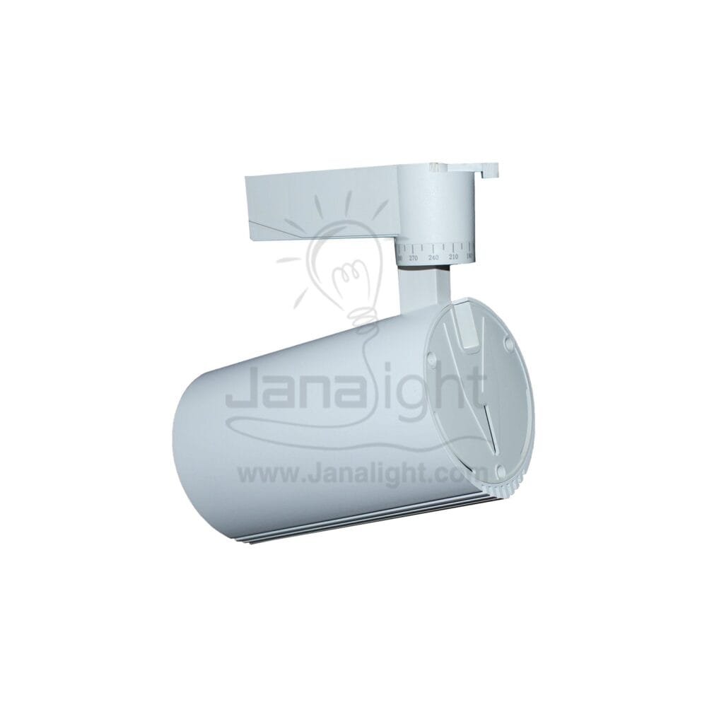 فريم سبوت تراك 40 وات ابيض كوول جنى لايتLS001 White Cool 40 Watt JANALIGHT Track Light Spot