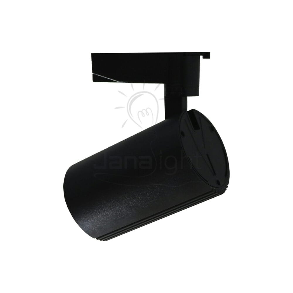 سبوت لايت تراك سبوت تراك 40 وات اسود وورم جنى لايتLS001 Black Warm 40 Watt JANALIGHT Track Light Spot