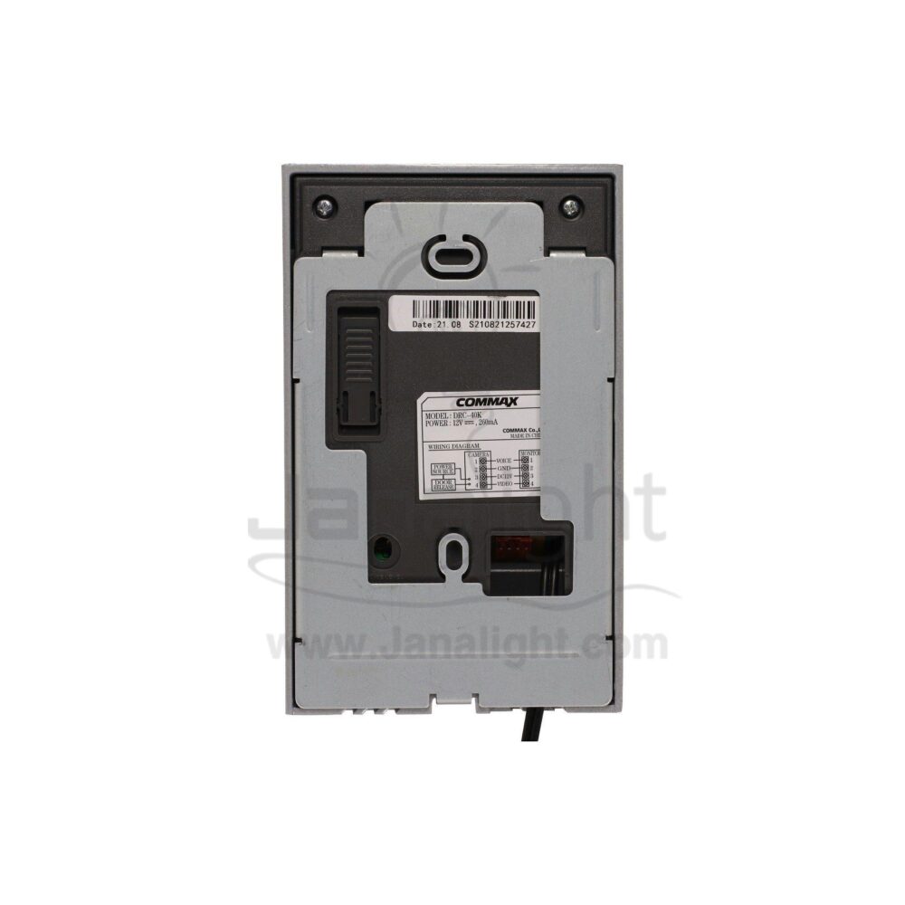 لوحة انتركم كوماكس 1 خط بكاميرا DRC-40K Commax intercom panel 1 lines fine view DRC-40K